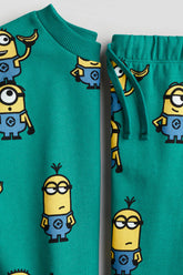 2-piece Printed Sweatsuit